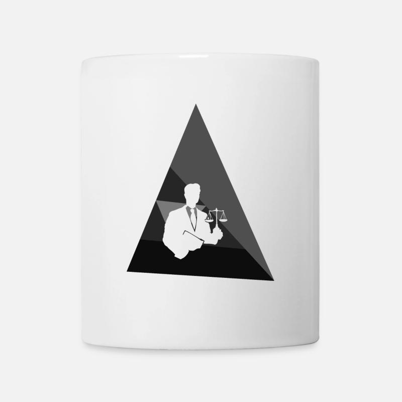 Avocat Droit - Mug blanc - blanc