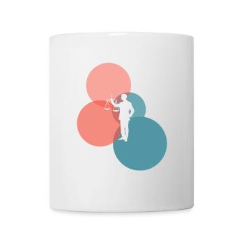 Avocat, juge au tribunal - Mug blanc - blanc - Devant