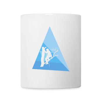 Grimpeurs Crampons d’escalade - Mug blanc - blanc - Devant