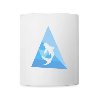 Pêche aux carpes koï - Mug blanc - blanc - Devant