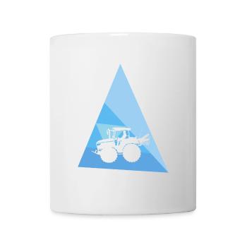 Agriculteur Moissonneuse-batteuse Agriculture - Mug blanc - blanc - Devant