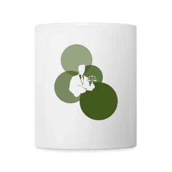 Recht Richter Versicherung - Tasse - Weiß - Vorne