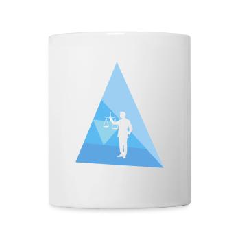 Gericht Recht Versicherung - Tasse - Weiß - Vorne