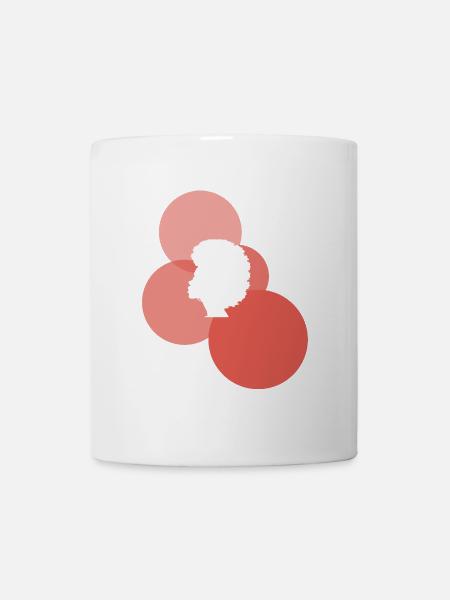 Funky Afro - Tasse - Weiß