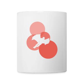 Combinaison ailée Stuntman Suit - Mug blanc - blanc - Devant