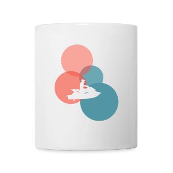 Jet ski Bateau à moteur Motoneige - Mug blanc - blanc - Devant