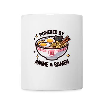 Powered By Anime And Ramen - Mug - white - Front
