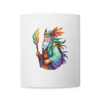 Aquarelles de druide - Mug blanc - blanc - Devant