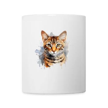 Bengal Cat - Mug - white - Front