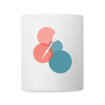 Dartboard Darts - Mug - white - Front