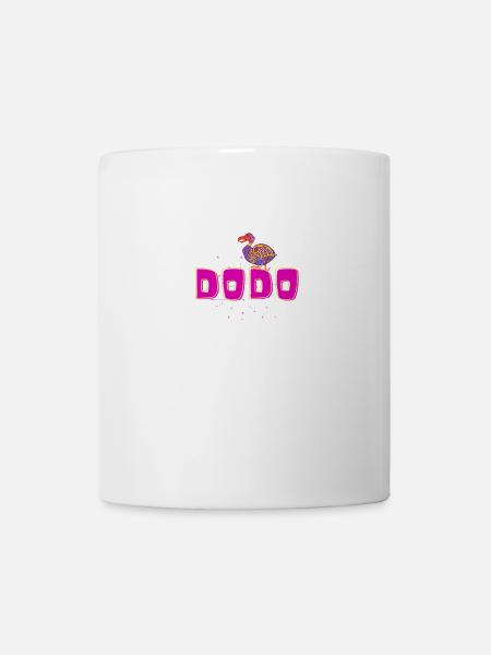 Dodo rose - Mug blanc - blanc