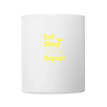 Eat Sleep Dodos Repeat - Mug - white - Front