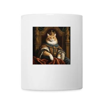 Le Roi des Chats - Mug blanc - blanc - Devant