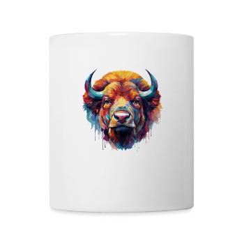 Bison - Mug - white - Front