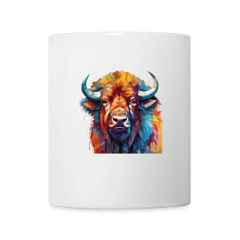 Bison - Mug - white - Front