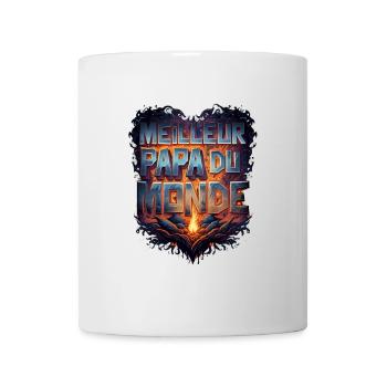 Meilleur papa du monde - Mug blanc - blanc - Devant