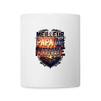 Meilleur papa du monde - Mug blanc - blanc - Devant