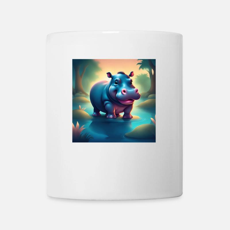 Animation d’animaux - Mug blanc - blanc