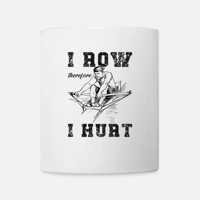 Équipe d’aviron Aviron amusant - Mug blanc - blanc