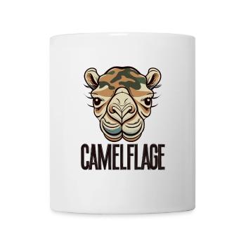 Camelflage Chameau Dictons drôles Animaux - Mug blanc - blanc - Devant