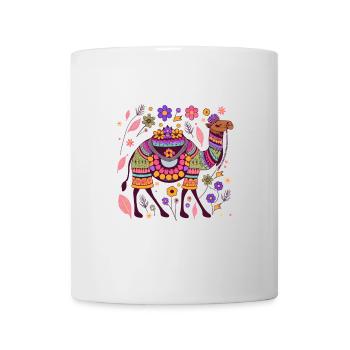 Kamel - Tasse - Weiß - Vorne