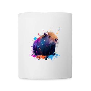 Wasserschwein - Tasse - Weiß - Vorne