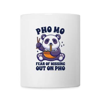 Funny Pho Cute Panda Eating Pho - Mug - white - Front