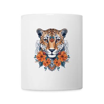 Cheetah Cheetah Flowers - Mug - white - Front
