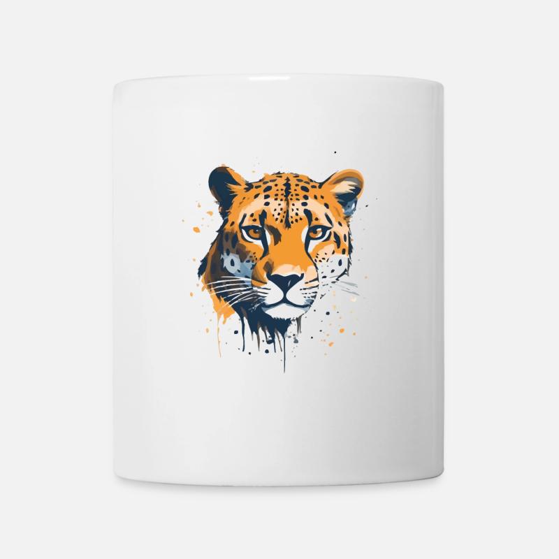 Guépard Gepard - Mug blanc - blanc