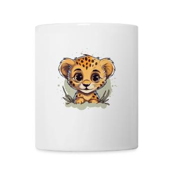 Gepard Cheetah - Tasse - Weiß - Vorne