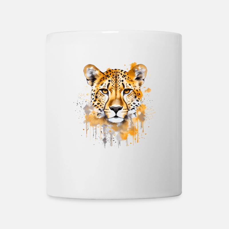 Gepard Cheetah - Tasse - Weiß