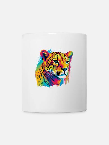 guépard guépard - Mug blanc - blanc
