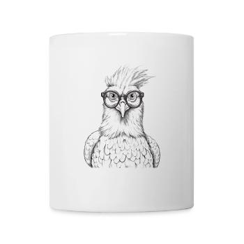 Chicken Brille - Tasse - Weiß - Vorne
