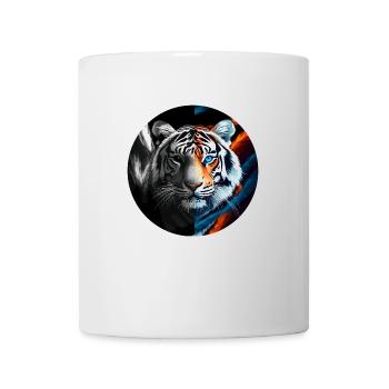 La force sauvage et libre du tigre - Mug blanc - blanc - Devant