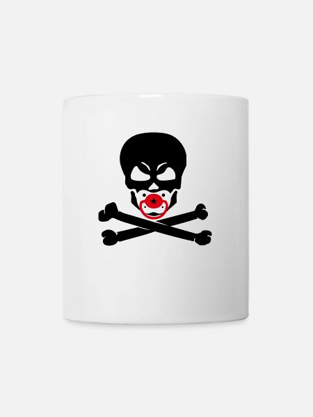CRÂNE DE BÉBÉ 2C - Mug blanc - blanc