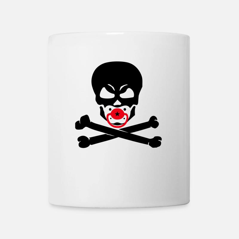 BABY SKULL 2C - Mug - white