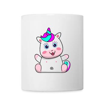 Licorne Design Enfant Fantasy Créature mythique Cadeau - Mug blanc - blanc - Devant