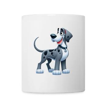 Deutsche Dogge 2 - Tasse - Weiß - Vorne