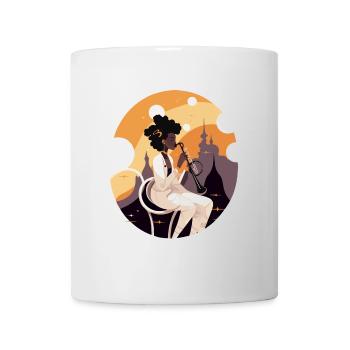 Flöte Zauberin - Tasse - Weiß - Vorne