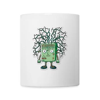 Technologie d’implant neural - Mug blanc - blanc - Devant