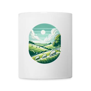Yorkshire Countryside Scenic Design - Mug - white - Front