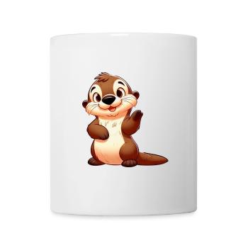 otter 19 - Mug - white - Front