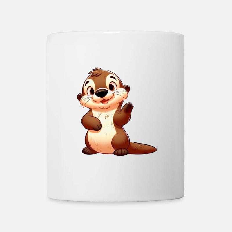 otter 19 - Mug - white