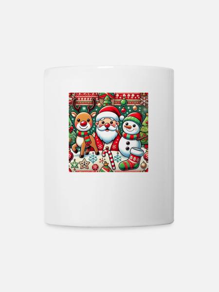 Weihnachtsdesigns - Tasse - Weiß