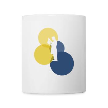 Molécule de laboratoire de chimie - Mug blanc - blanc - Devant