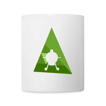 Pince à barbecue - Mug blanc - blanc - Devant