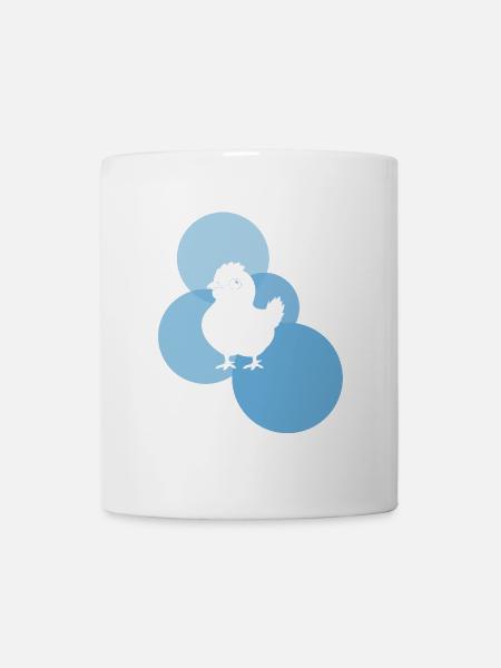 Hühnerstall Ei Kücken - Tasse - Weiß