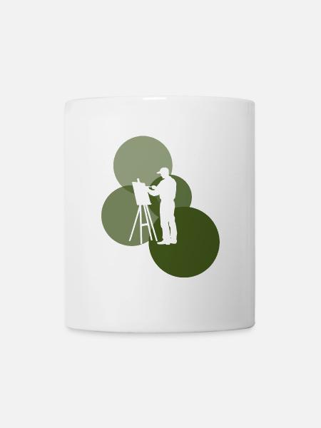 Malen Pastell - Tasse - Weiß