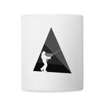 Fischer Fischen Sportfischer - Tasse - Weiß - Vorne