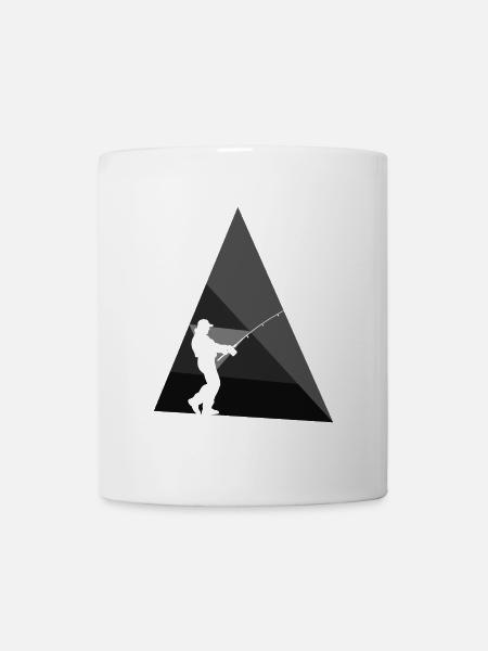 Fischer Fischen Sportfischer - Tasse - Weiß